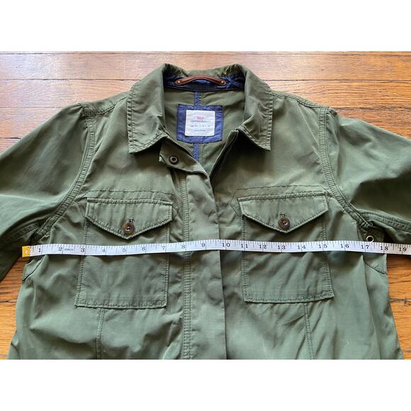 VINEYARD VINES Army Green Utility Jacket Womens sz S - Picture 11 of 14